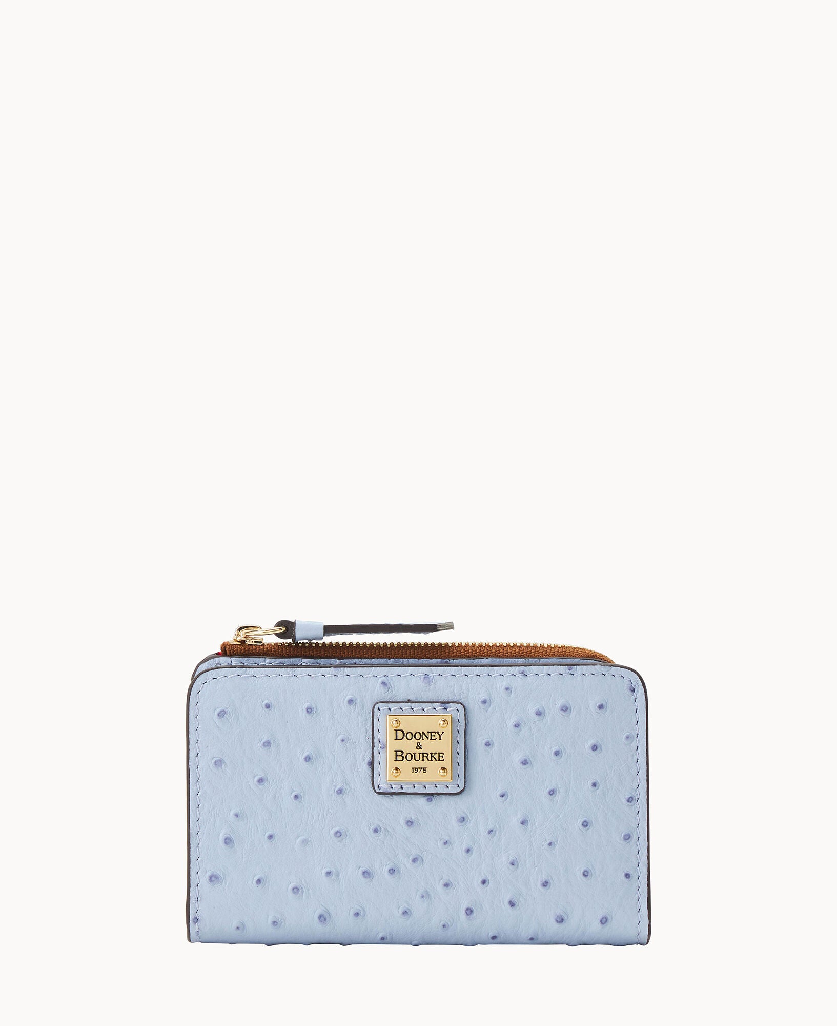 Ostrich Zip Credit Card Wallet 14