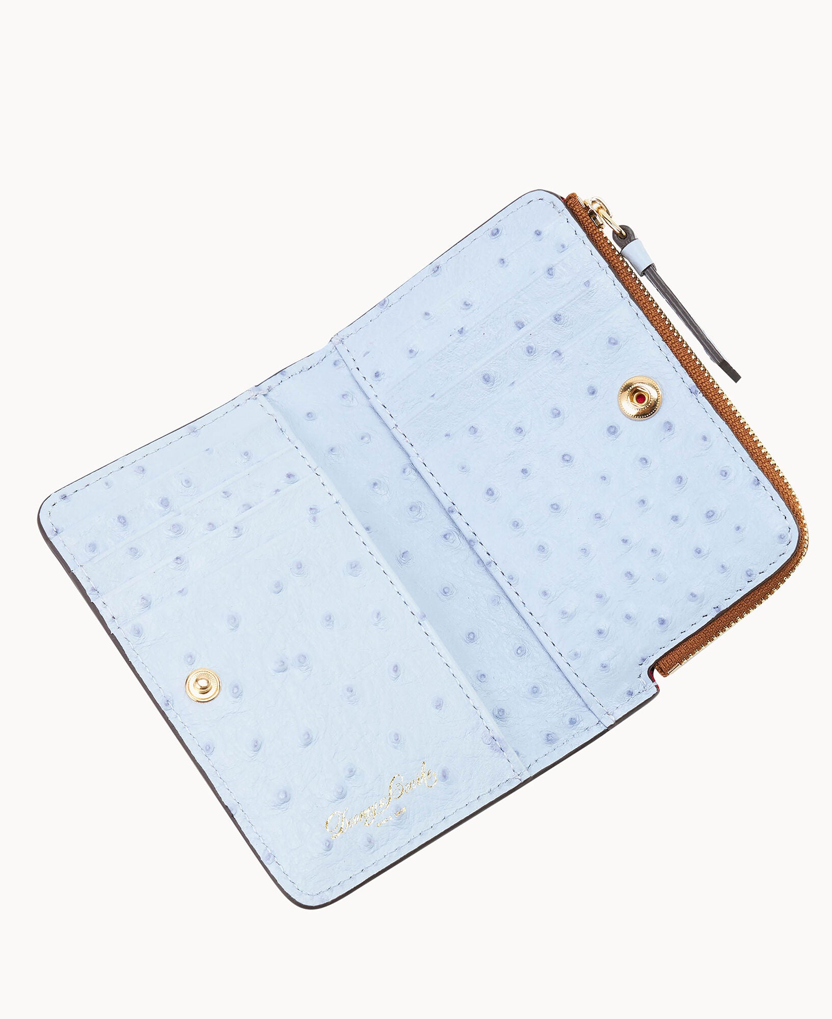 Ostrich Zip Credit Card Wallet 14 - Image 3