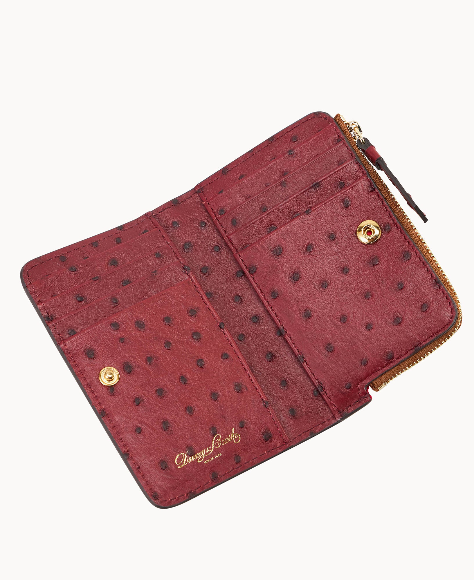 Ostrich Zip Credit Card Wallet 14 - Image 15