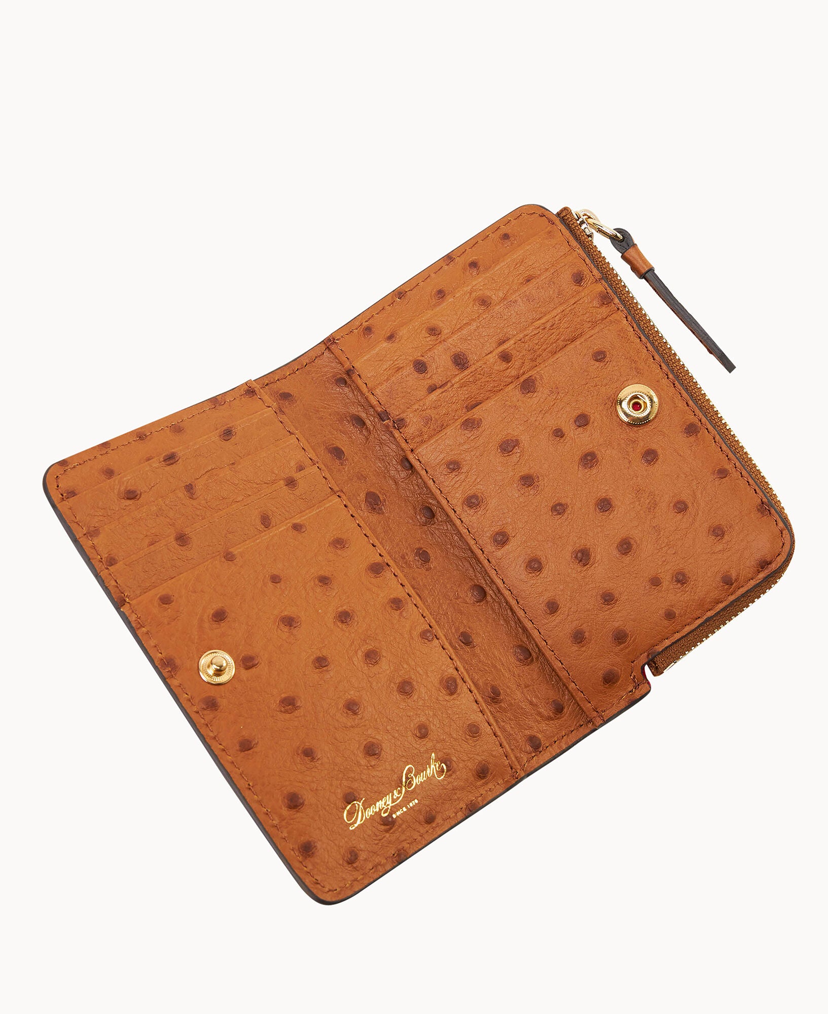 Ostrich Zip Credit Card Wallet 14 - Image 19
