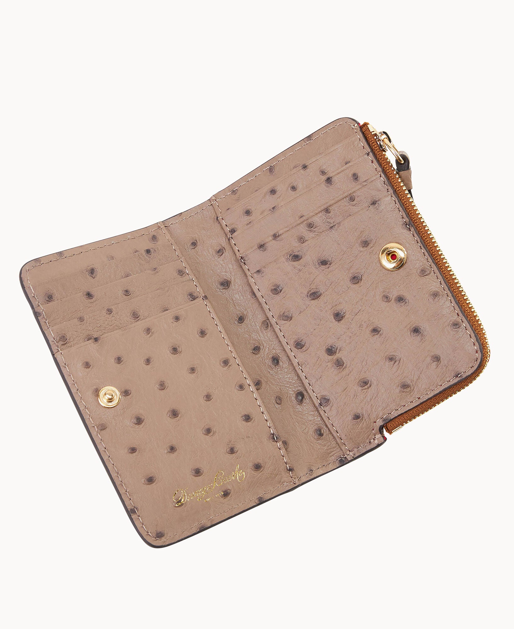 Ostrich Zip Credit Card Wallet 14 - Image 23