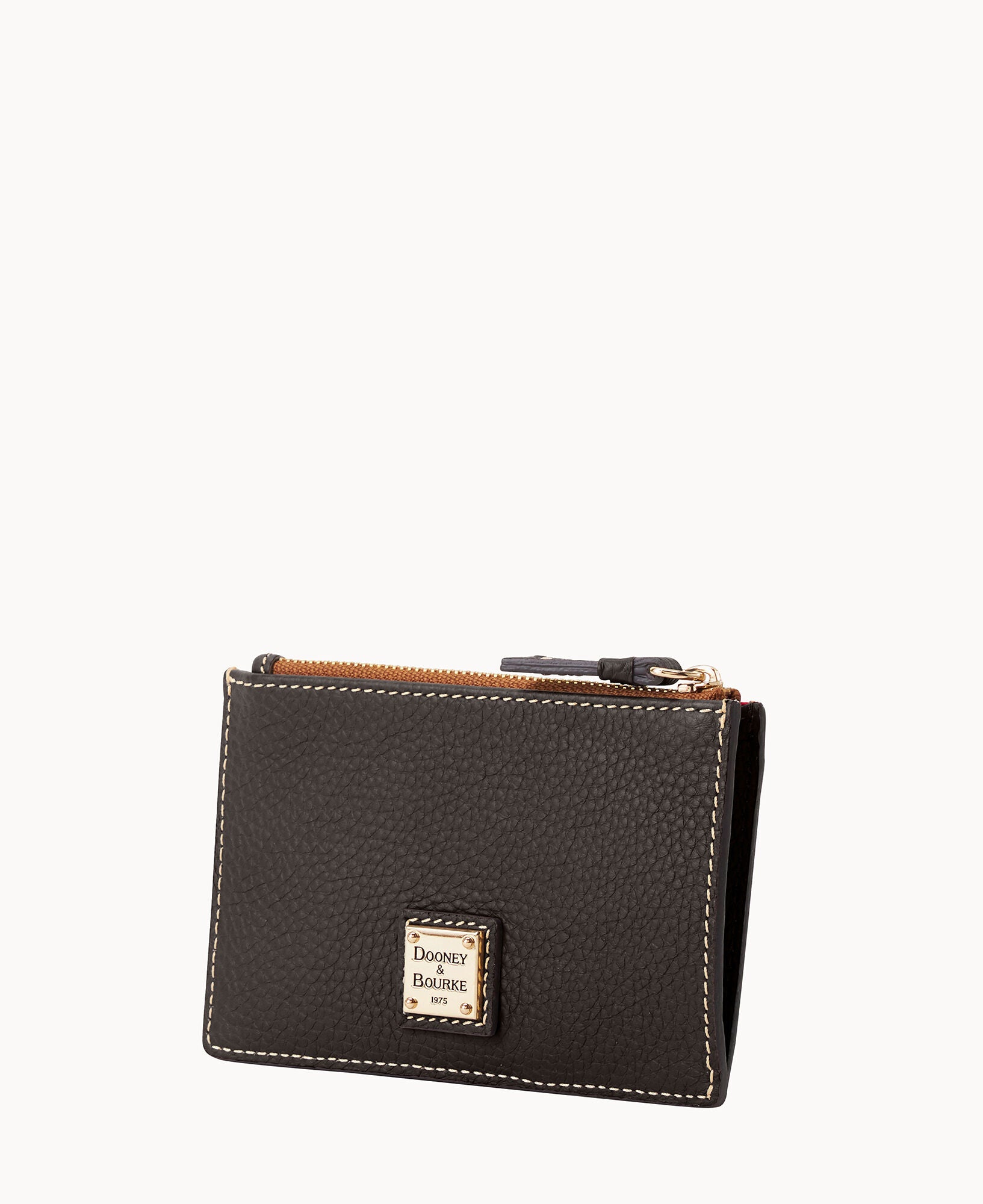 Pebble Grain Zip Credit Card Case - Image 23