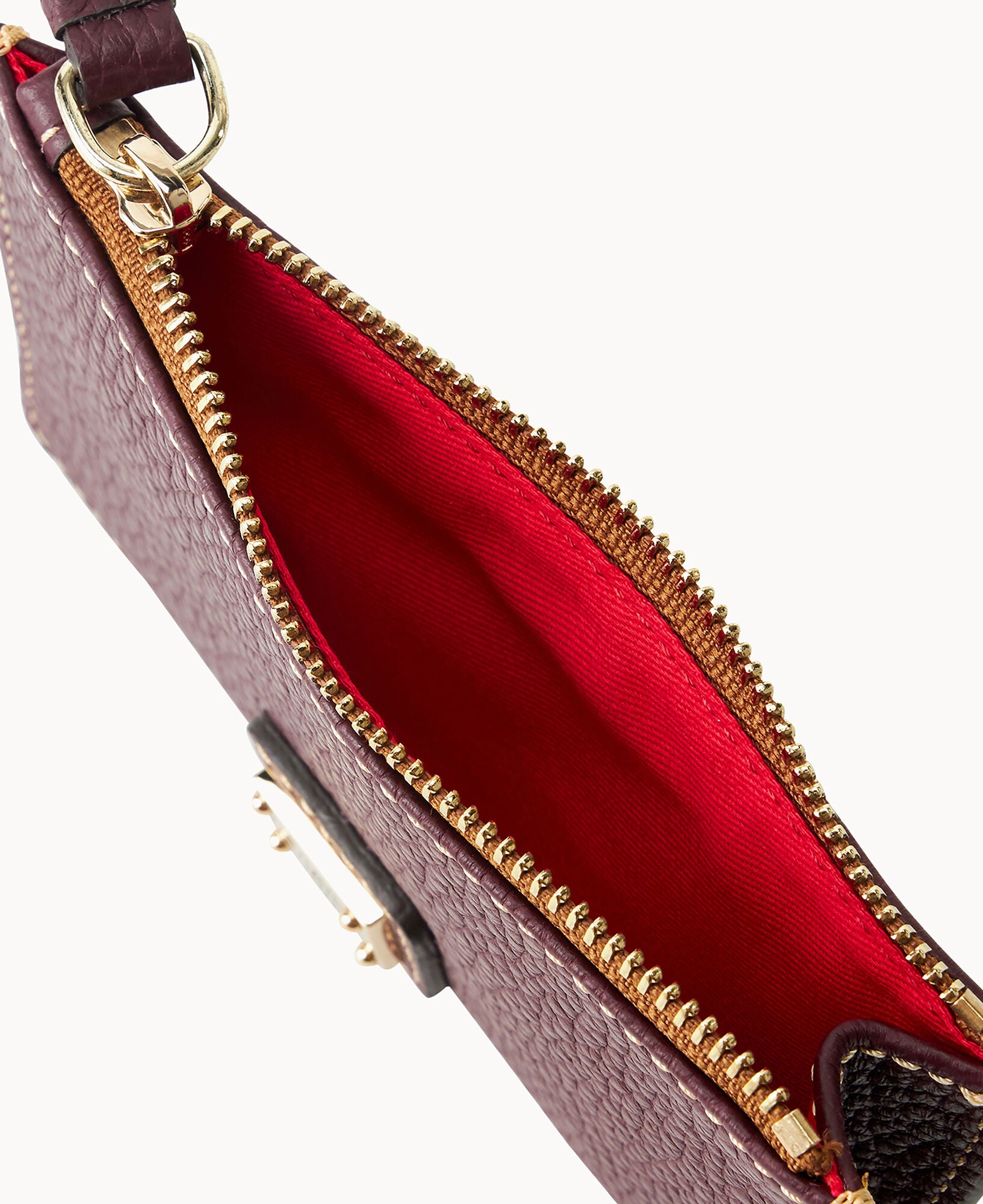 Pebble Grain Zip Credit Card Case - Image 3
