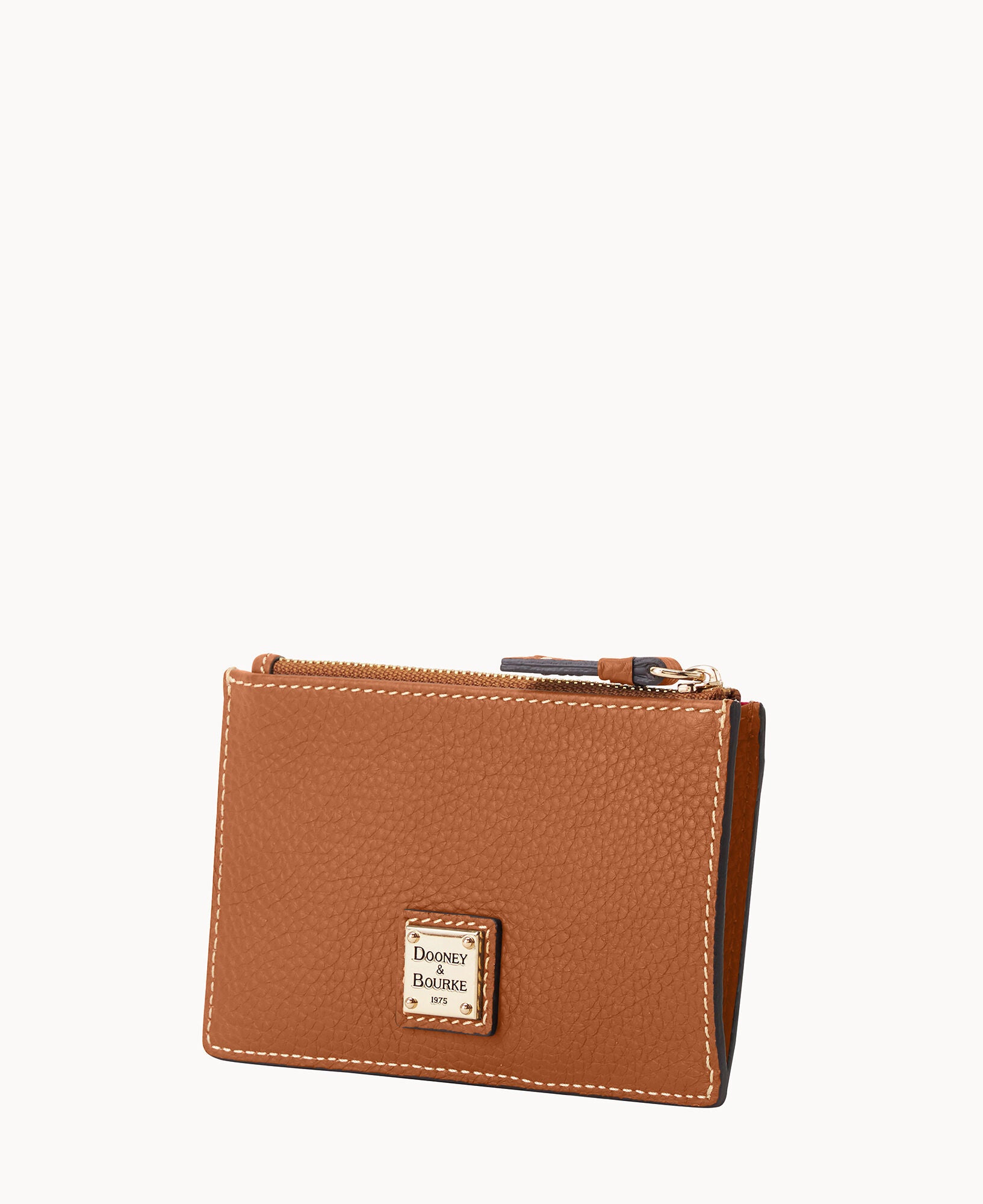 Pebble Grain Zip Credit Card Case - Image 29
