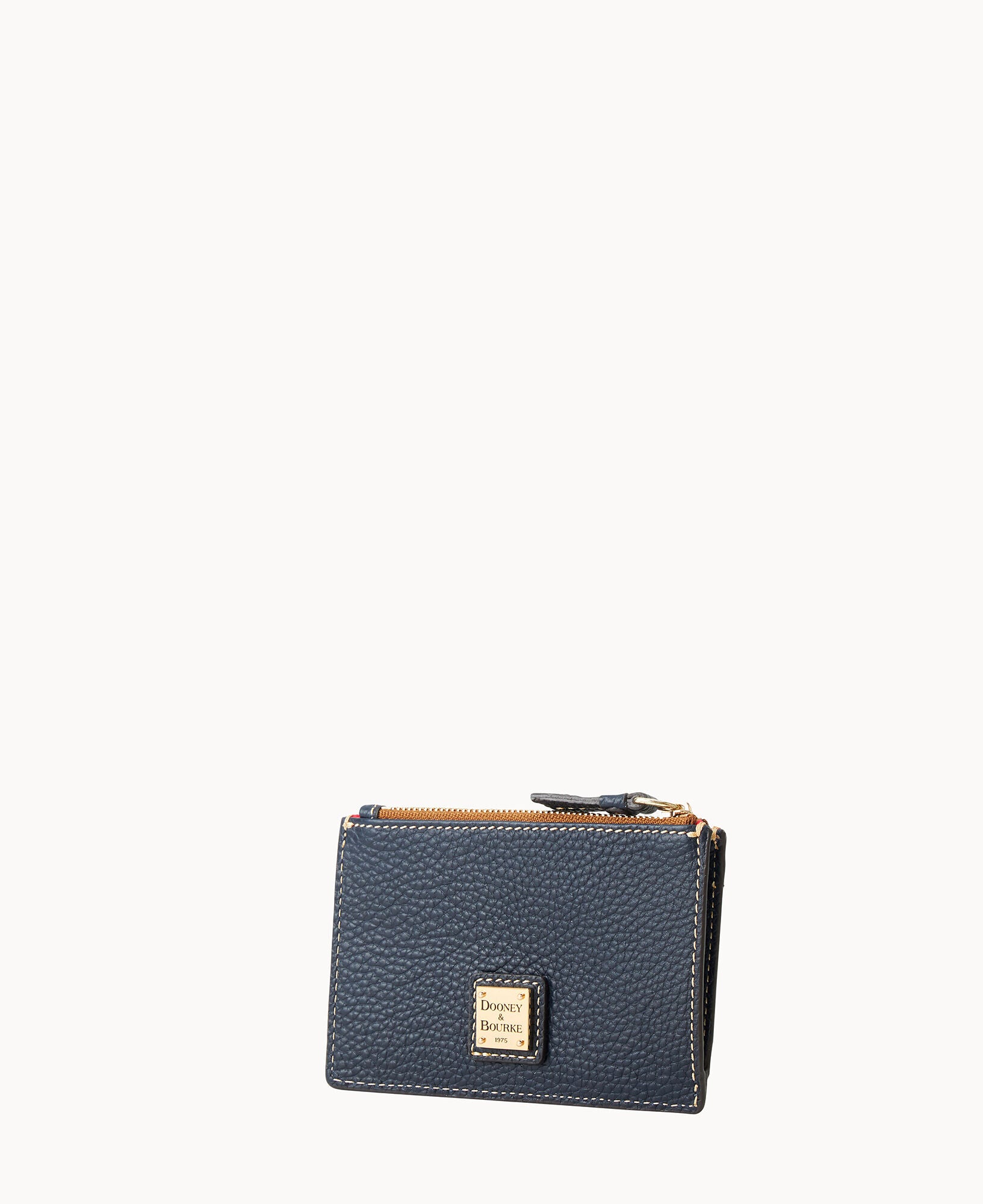 Pebble Grain Zip Credit Card Case - Image 8