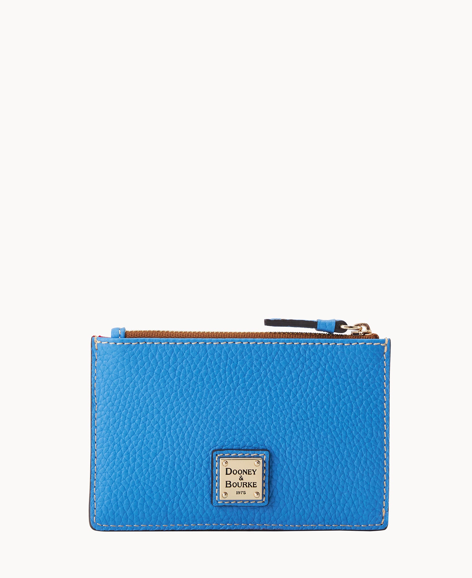 Pebble Grain Zip Credit Card Case - Image 16