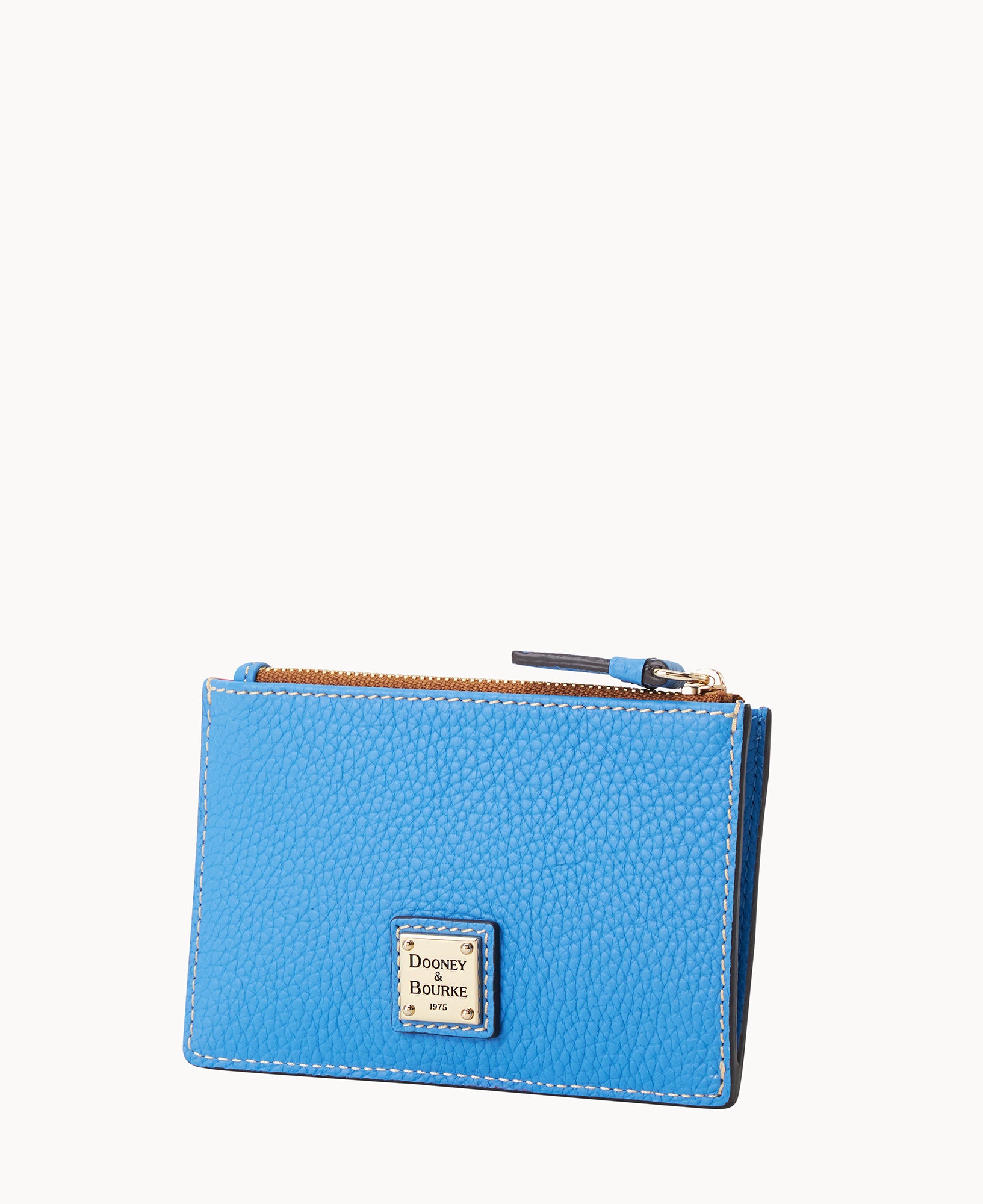 Pebble Grain Zip Credit Card Case - Image 17