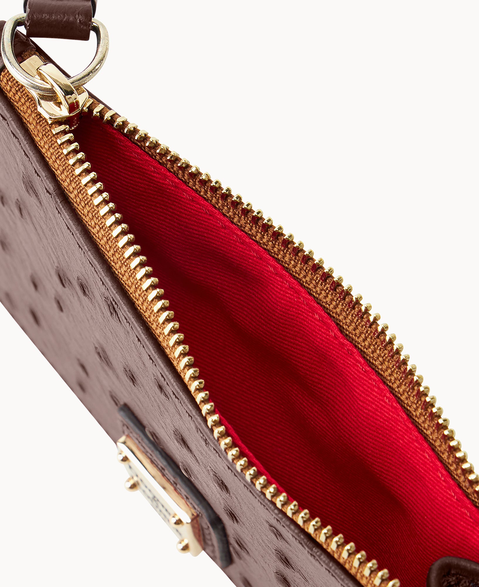 Ostrich Zip Credit Card Case - Image 15