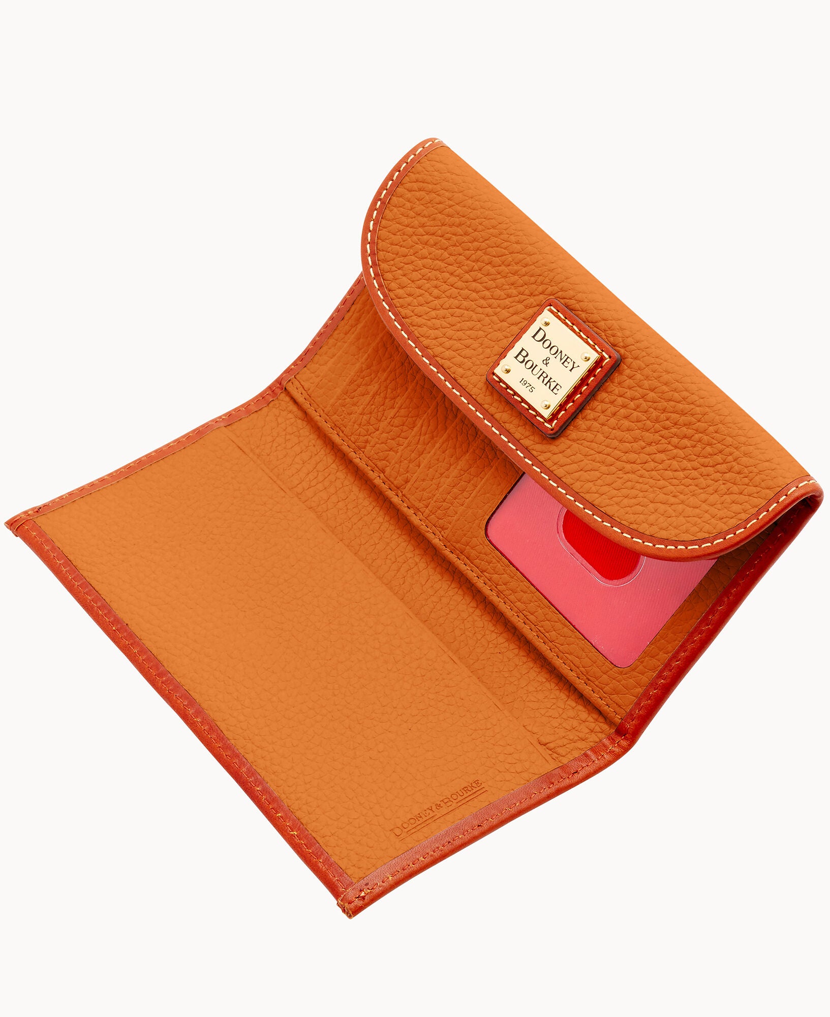 Pebble Grain Continental Clutch - Image 11