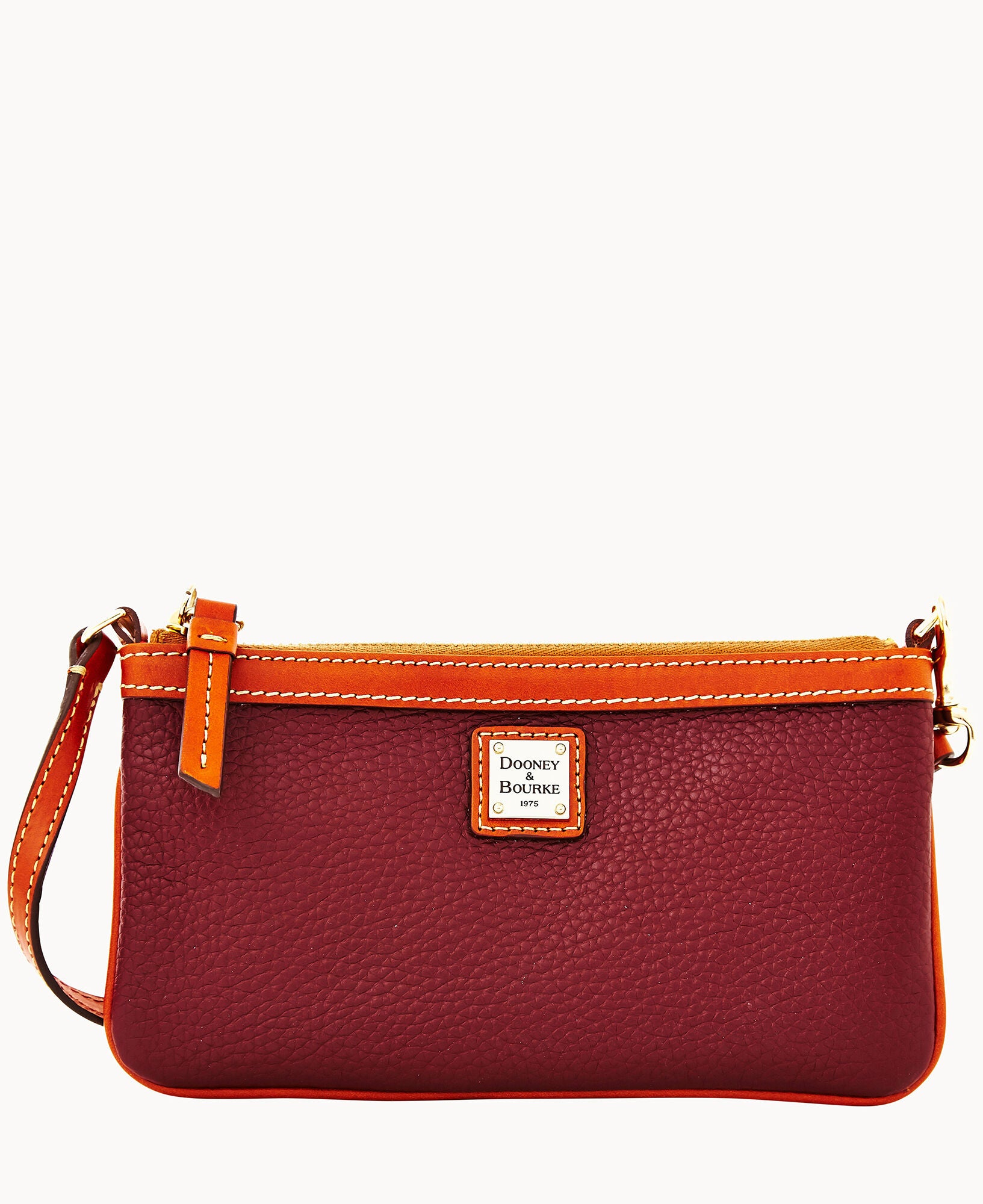Pebble Grain Large Slim Wristlet - Image 10