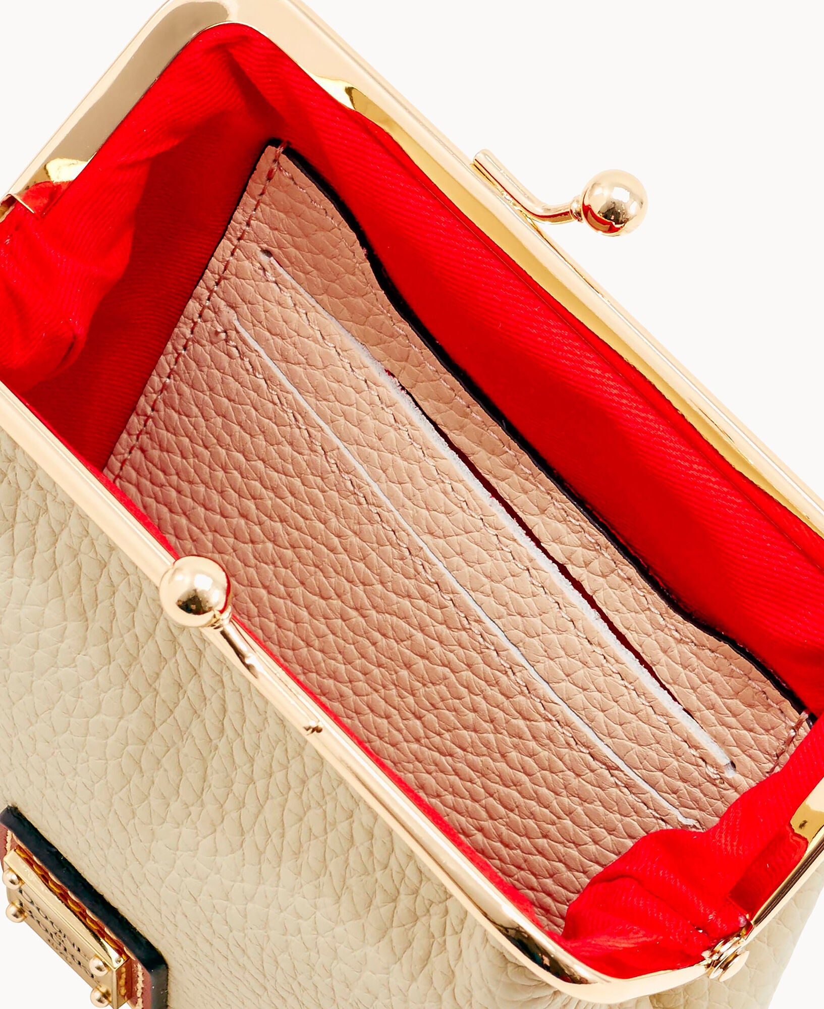 Pebble Grain Large Framed Purse - Image 12