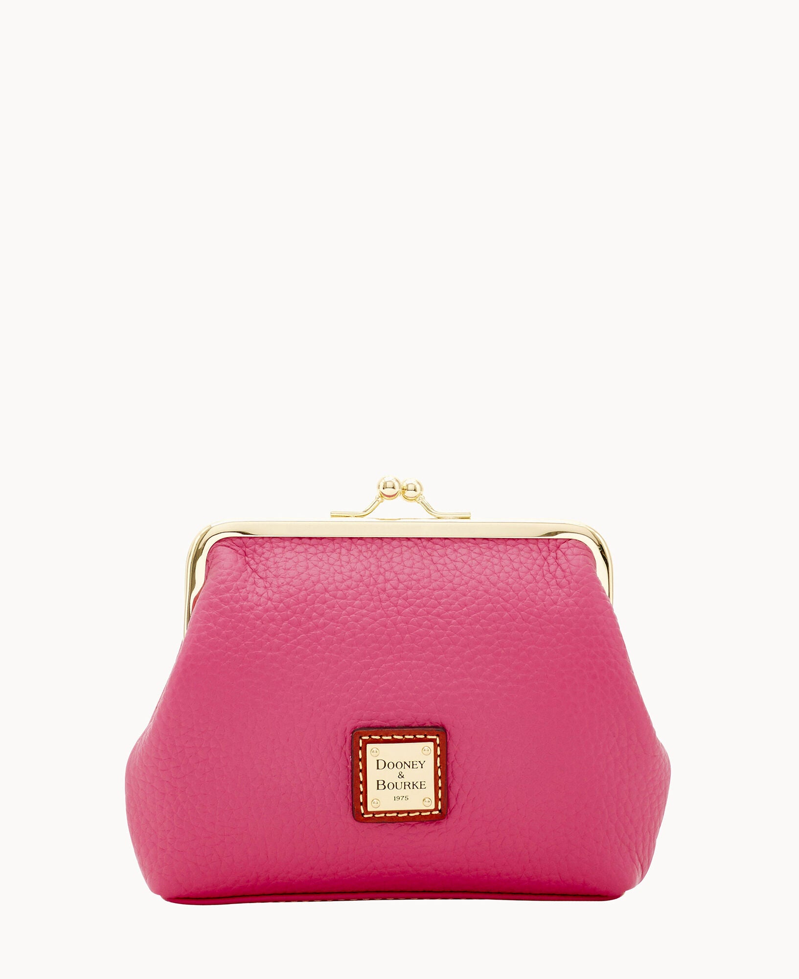 Pebble Grain Large Framed Purse - Image 22