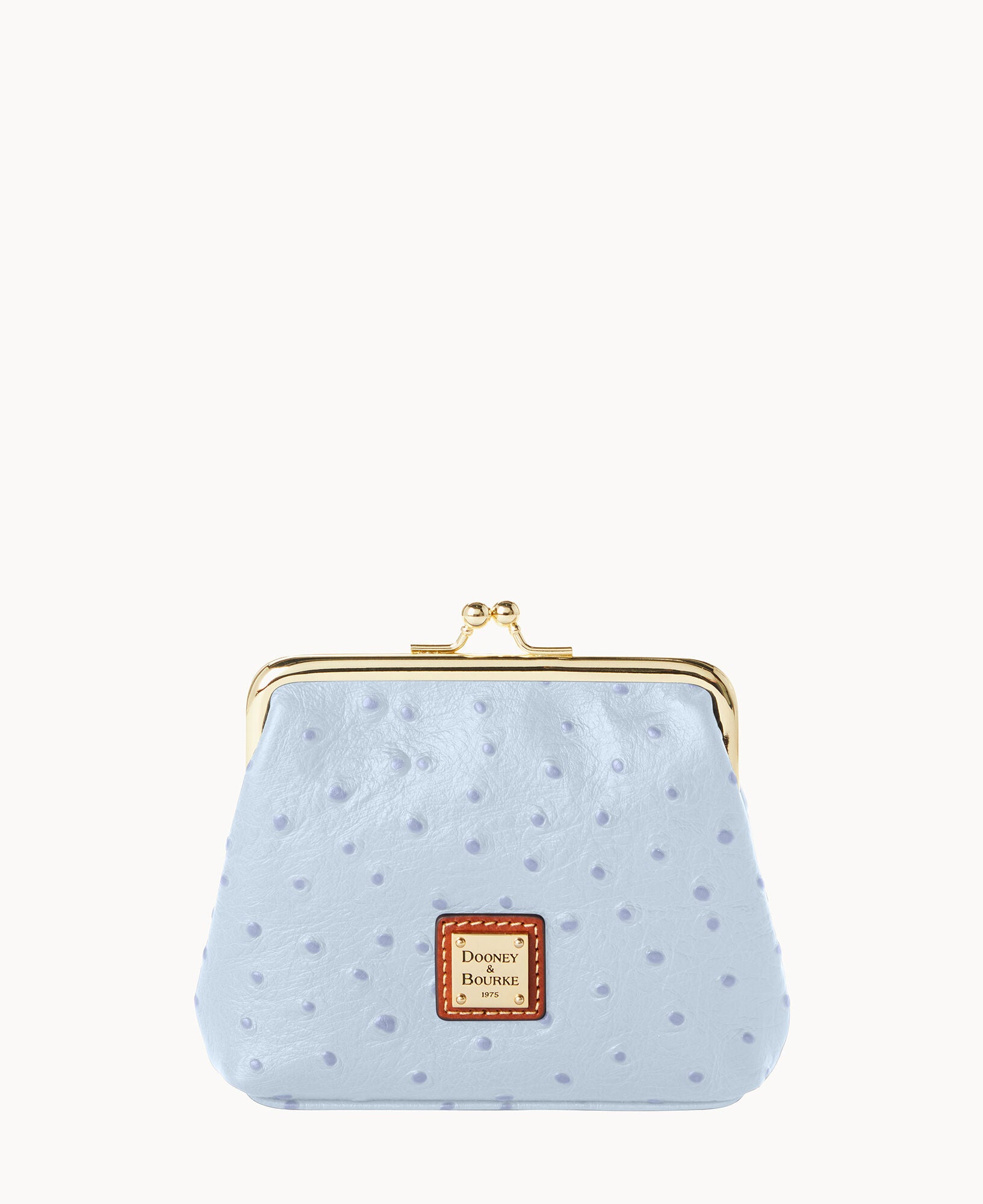 Ostrich Large Framed Purse - Image 10