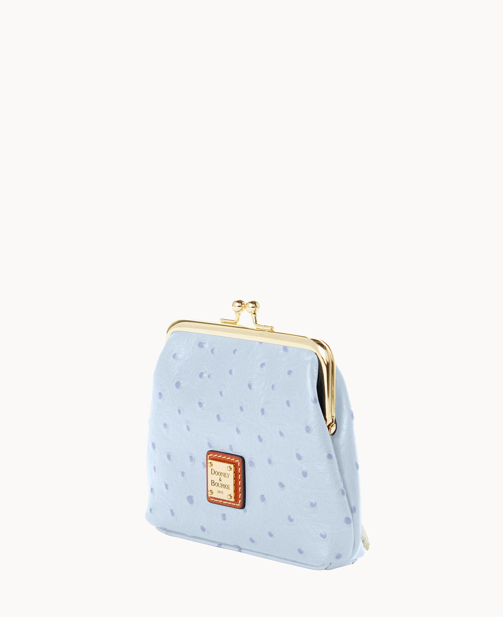 Ostrich Large Framed Purse - Image 11