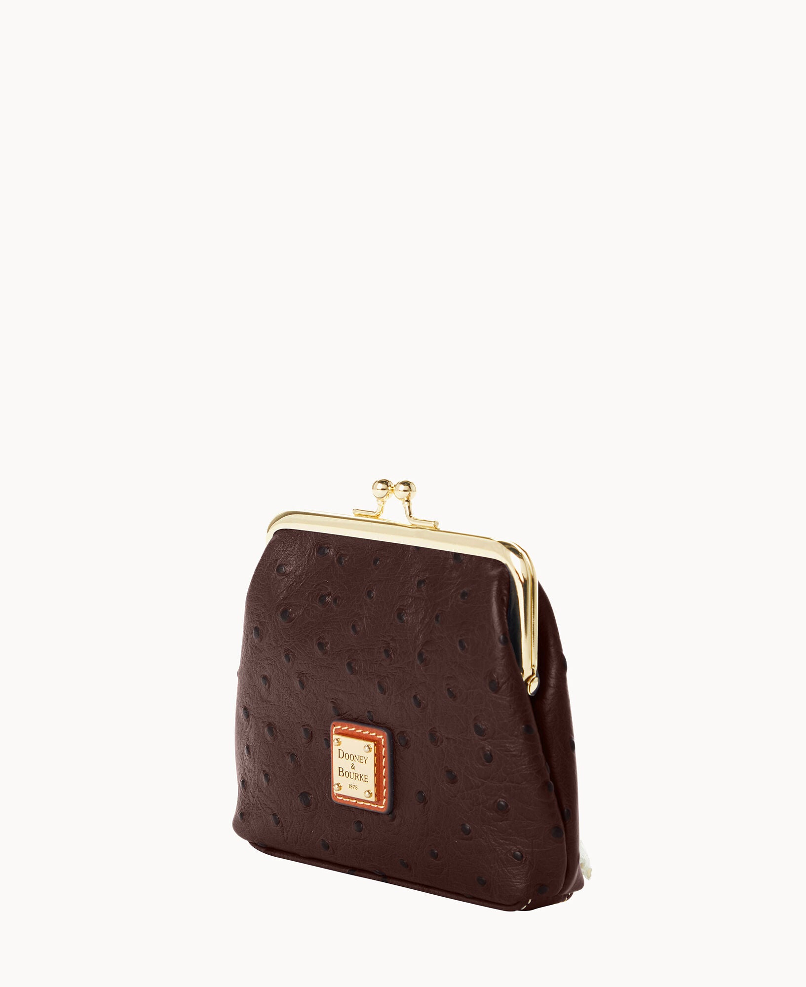 Ostrich Large Framed Purse - Image 8