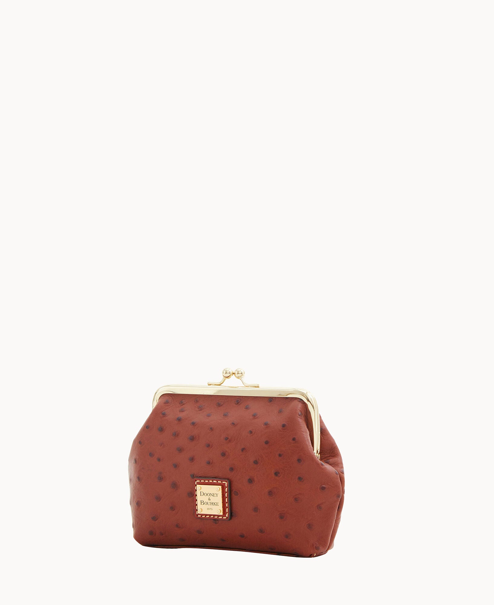 Ostrich Large Framed Purse - Image 14